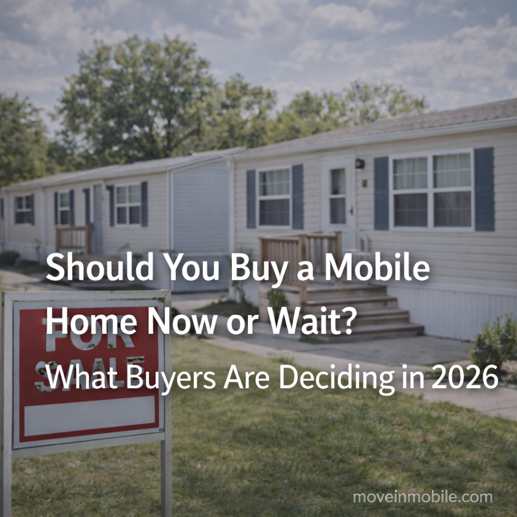 Should You Buy a Mobile Home Now or Wait? What Buyers Are Deciding in 2026