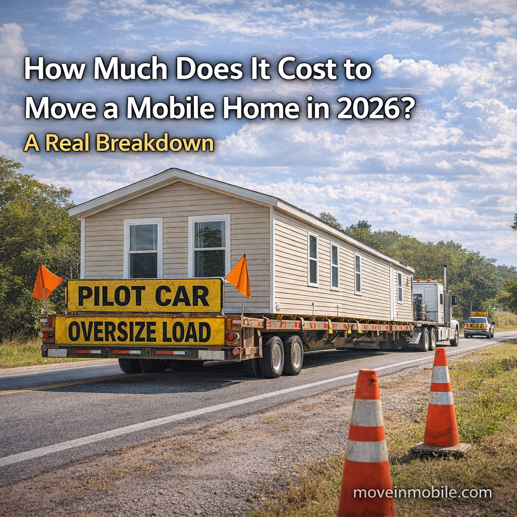 How Much Does It Cost to Move a Mobile Home in 2026? A Real Breakdown