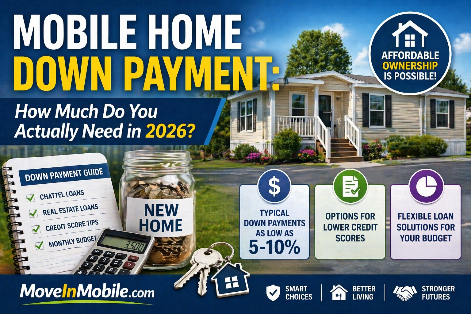 Mobile Home Down Payment: How Much Do You Actually Need in 2026?