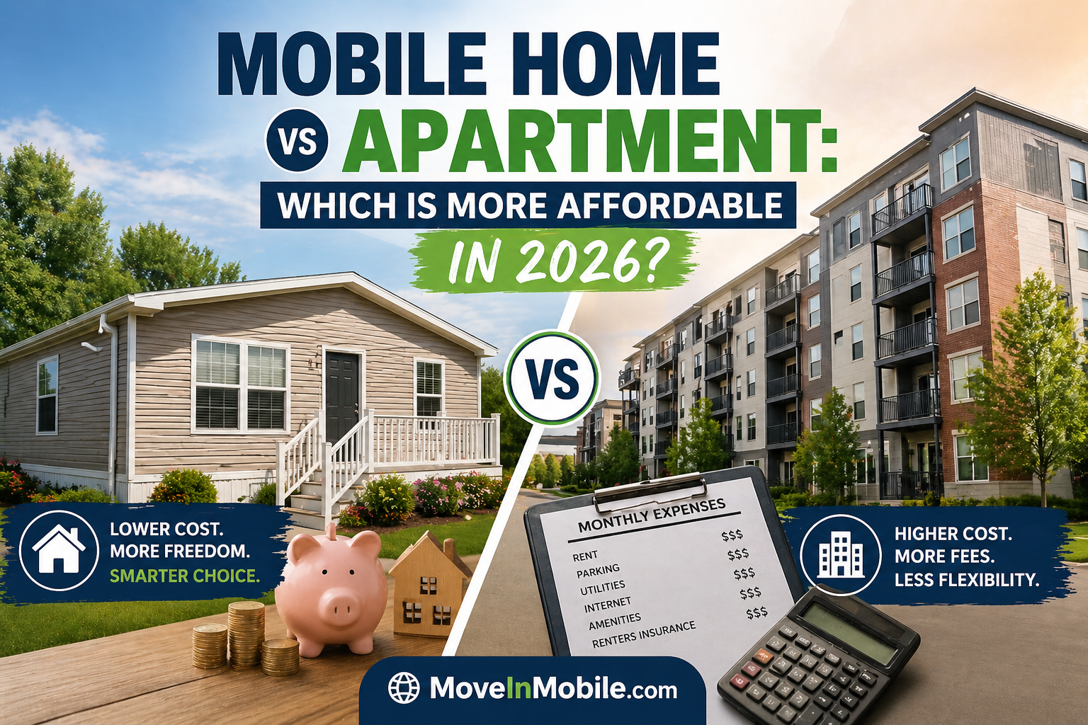 Mobile Home vs Apartment Cost: Which Is More Affordable in 2026?