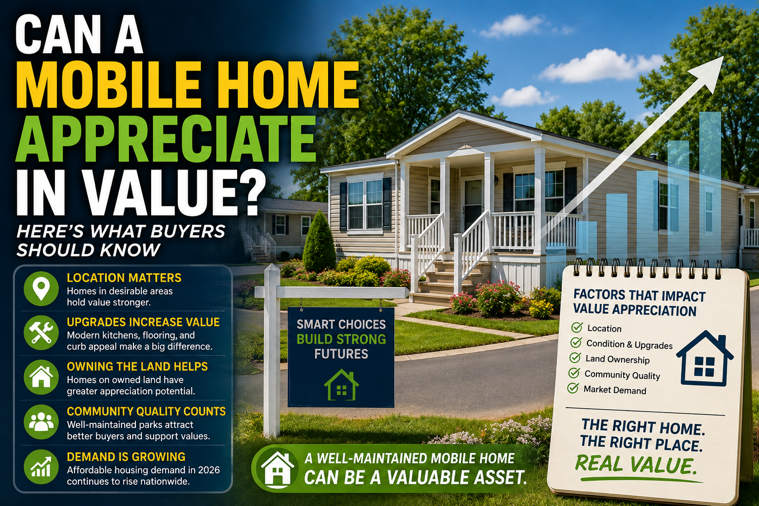 Can a Mobile Home Appreciate in Value? Here’s What Buyers Should Know